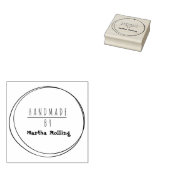 Creëer Uw persoonlijke en exclusieve handgemaakte  Rubberstempel (Gestempeld)