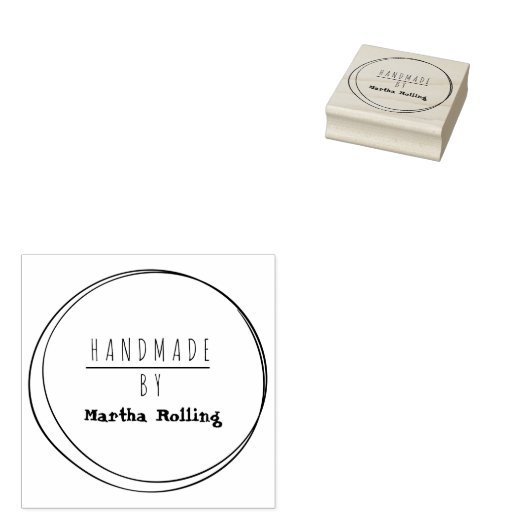 Creëer Uw persoonlijke en exclusieve handgemaakte Rubberstempel (Gestempeld)