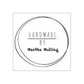 Creëer Uw persoonlijke en exclusieve handgemaakte  Rubberstempel (Afrduk)