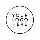 Creëer Uw Ronde Douane Logo Eenvoudige Zaken Zelfinktende Stempel (Design)