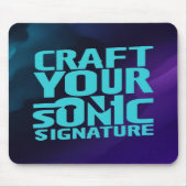 Creëer uw Sonic-handtekening Muismat (Voorkant)