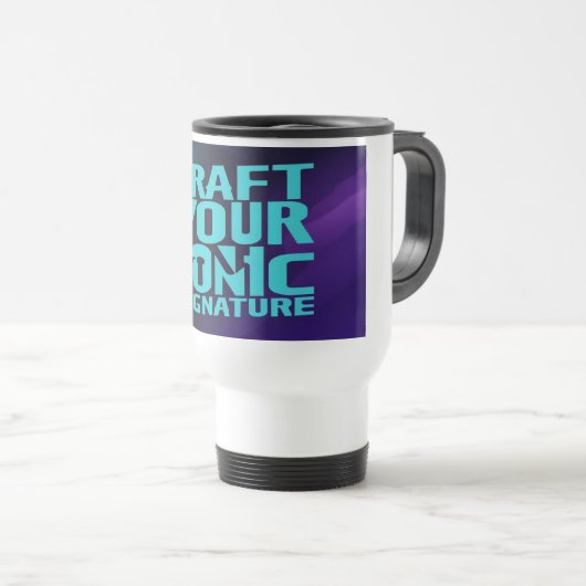 Creëer uw Sonic-handtekening Reisbeker (Voorkant rechts)