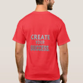 Creëer Uw succes T-shirt (Achterkant)