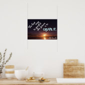 Creëer Uw toekomst Poster (Keuken)