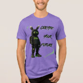 Creëer Uw toekomst Tri-Blend Shirt (Voorkant)