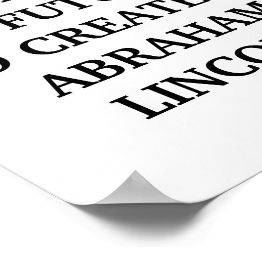 Creëer uw toekomstig poster (Hoek)