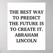 Creëer uw toekomstig poster (Voorkant)