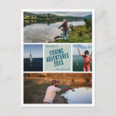 Creëer uw vissen avontuur foto Briefkaart (Voorkant)