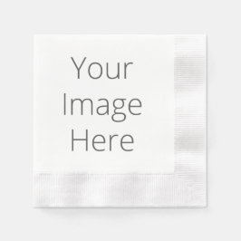 Creëer Uw witte coinhoudende cocktail Paper Napkin Servetten