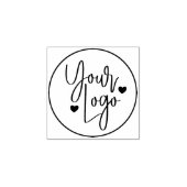 Creëer Uw zakelijke Logo - Aangepaste rubberen sta Rubberstempel (Afrduk)