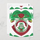 Creëer van je eigen ik hou van Beauful Ethiopia Briefkaart (Voorkant / Achterkant)