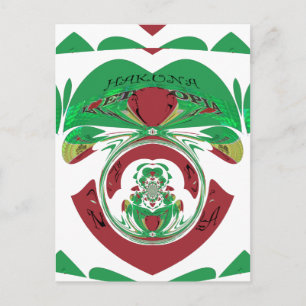 Creëer van je eigen ik hou van Beauful Ethiopia Briefkaart