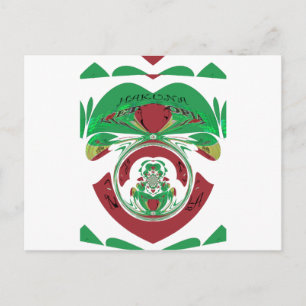 Creëer van je eigen ik hou van Beauful Ethiopia Briefkaart