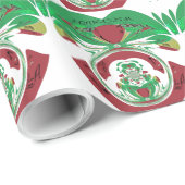 Creëer van je eigen ik hou van Beauful Ethiopia Cadeaupapier (Rol Hoek)