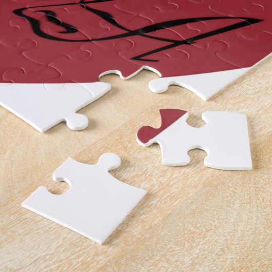 Creëer van je eigen ik hou van Beauful Ethiopia Legpuzzel (Zijkant)