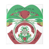 Creëer van je eigen ik hou van Beauful Ethiopia Notitieblok (Voorkant)