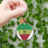 Creëer van je eigen ik hou van Beauful Ethiopia Sleutelhanger (Hand)