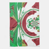 Creëer van je eigen ik hou van Beauful Ethiopia Theedoek (Verticaal)