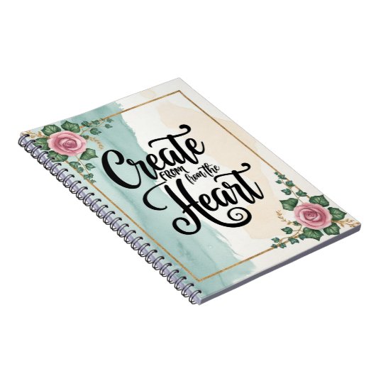 Creëer vanuit het hart notitieboek (Rechterzijde)