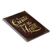 Creëer vanuit het hart notitieboek (Rechterzijde)