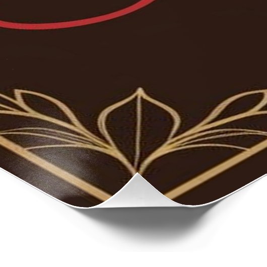 Creëer vanuit het hart perfect poster (Hoek)