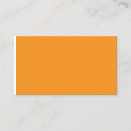 Creëer Verbluffende beelden met Oranje achtergrond Contactkaartje (Voorkant)