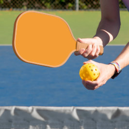 Creëer Verbluffende beelden met Oranje achtergrond Pickleball Paddle