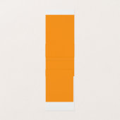 Creëer Verbluffende beelden met Oranje achtergrond Visitekaartje (Binnenkant ongevouwen)