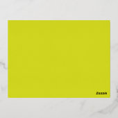 Creëer Verbluffende visuele aantrekkingskracht Gel Folie Feestdagen Briefkaart (Achterkant)