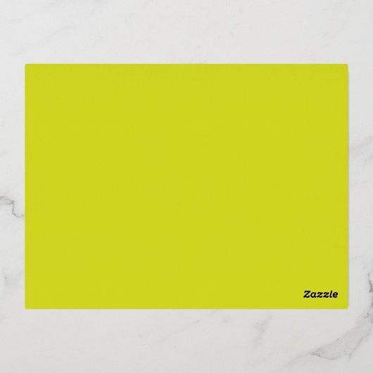 Creëer Verbluffende visuele aantrekkingskracht Gel Folie Feestdagen Briefkaart (Achterkant)