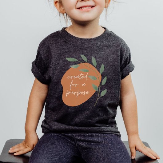Creëer voor een doel Christelijk Kind Shirt