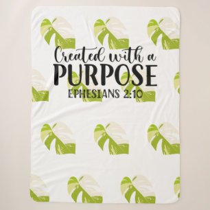 Creëer voor Ephesians 2:10 Sherpa Deken