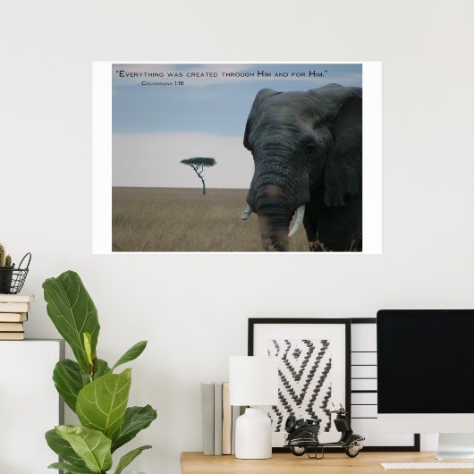 Creëer voor hem poster (Thuiskantoor)