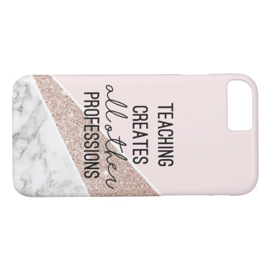 Creëer voor het onderwijzen Case-Mate iPhone case (Achterkant (Horizontaal))