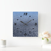 Creëer voor jou, elegant, glanzend vierkante klok (Huis)