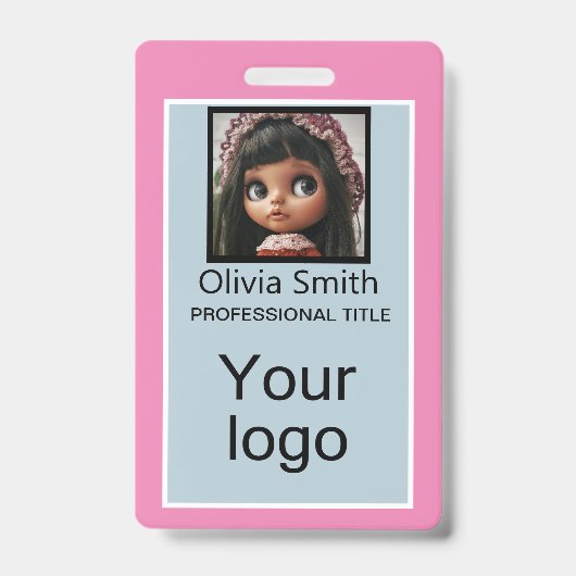 Creëer voor jou, stijlvolle badge (Front)