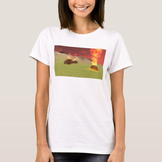 Creëer VR Virtual Reality Game T-shirt (Voorkant)