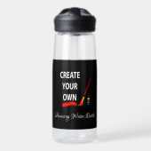 Creëer waterfles, gepersonaliseerd, branded / Cust Waterfles (Voorkant)