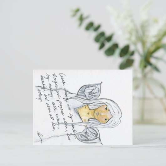 Creëer wijzigen briefkaart (Staand voorkant)