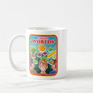 Creëer Worlds Master Builder Engineer Construction Koffiemok