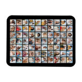 Creëer Youir Eigen 70 Fotocollage Magneet (Horizontaal)