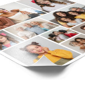 Creëer Your Ewn 10 Photo Collage Photo Enlargement Foto Afdruk (Hoek)