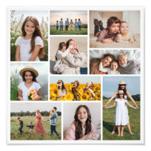 Creëer Your Ewn 10 Photo Collage Photo Enlargement