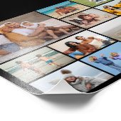 Creëer Your Ewn 10 Photo Collage Photo Enlargement Foto Afdruk (Hoek)