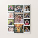 Creëer Your Ewn 11 Family Photo Collage White Legpuzzel<br><div class="desc">De foto van de familie collage puzzle om met 11 favoriete foto's te personaliseren.</div>