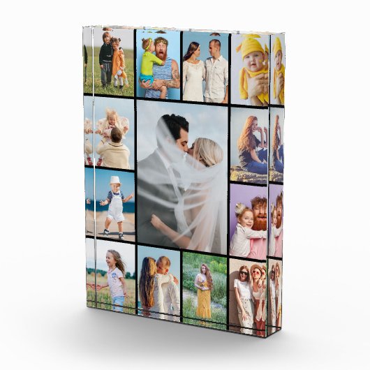 Creëer Your Ewn 13 Photo Collage Photo Block Fotoblokken (Rechts)