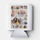Creëer Your Ewn 14 Photo Collage Blikjeskoeler (Achterkant)