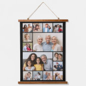 Creëer Your Ewn 14 Photo Collage Hangend Wandkleed (Voorkant)