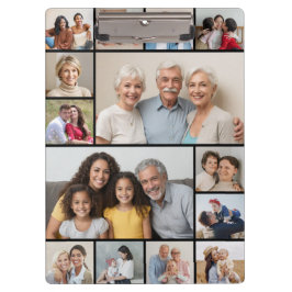 Creëer Your Ewn 14 Photo Collage Klembord