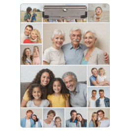 Creëer Your Ewn 14 Photo Collage Klembord